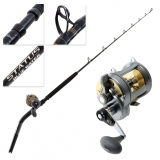 Shimano Tyrnos 30 Status Blue Water Bent Butt Deep Drop 2-Speed Game Combo 5ft 6in 22-36kg 2pc