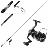 Shimano 23 Vanquish 4000 XG Lunamis S76M Spin Combo 7ft 6in PE0.8-2 2pc