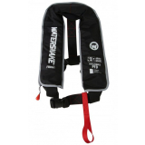 Watersnake PFD Inflatable Life Jacket 150N Adult Black