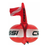 Cressi Easy Dive Float with Flag and Whistle