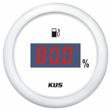 KUS Digital Fuel Level Gauge White