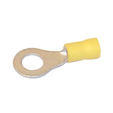 Sierra EC63720 Insulated Ring Terminals for 12-10 Gauge Wire 10 Pack Yellow Size 8