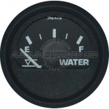 Faria 12830 Water Tank Level Gauge in Euro Black Style (US Resistance)