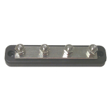 Sierra FS46250 150A Corrosion Resistant Common Bus Bar with Four 1/4in-20 Stud Terminals