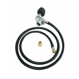 Gasmate 2.0kg QCC LPG Regulator with Hose 1.5m