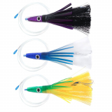 H2O Pro Ahi Grass Skirt Tuna Lure Rigged