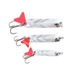 Silver Spinning Lures