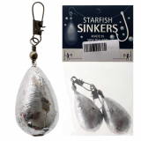 Starfish Clip-On Swivel Sinkers