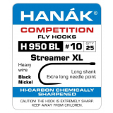 HANAK Competition H950BL Barbless Hooks #8 Qty 25