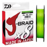 Daiwa X8 J-Braid Chartreuse 3000m 80lb