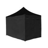 Kiwi Camping Side Curtains for 3x3 Shelter Black