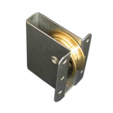 Cleveco Single Bronze Sheave Internal Mast Exit Box Wire/Rope Combination 60x19mm