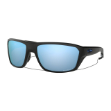 Oakley Split Shot PRIZM Polarised Sunglasses Black Frame/Deep Water Lens