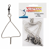 Nacsan Triangle Setline Clip 10 pack