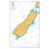 NZ 25 New Zealand South Island Chart
