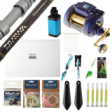 Daiwa Seapower Deep Drop Value Package with Electric Reel Battery 5'6'' PE6-10 1pc
