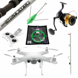 Condor Drone and Shimano Spheros Drone Fishing Package 8ft 50lb 2pc