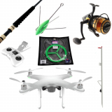 Condor Drone and Penn Spinfisher Drone Fishing Package 10ft 10-15kg 2pc