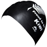 Aqualine Proud To Be Kiwi Silicone Swim Cap