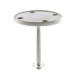 V-Quipment Quick Remove Round Table ID 60cm with Pedestal and Base Plate