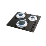 CAN Tempered Glass 3 Burner Gas Hob