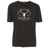 Ridgeline Stag Mens T-Shirt Olive 4XL
