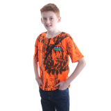 Ridgeline Kids Tumbleweed T-Shirt Blaze Camo 8