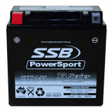 SSB RTX14-BS XR PowerSport Motorcyle/Jetski AGM Battery 12V 12Ah