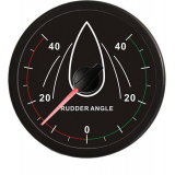VETUS RUDDB40 Rudder Position Indicator Black 12/24v 100mm