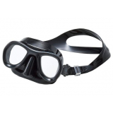 TUSA Panthes Black Silicone Spearfishing Dive Mask