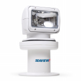 Seaview 5in Searchlight Mount Vertical 8in Round Base