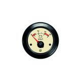 VETUS Voltmeter Cream 12V 52mm Cut-Out Size