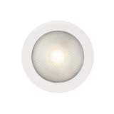 Hella Marine EuroLED 150 Recessed Touch Lamp Warm White - White Plastic