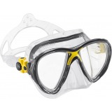 Cressi Big Eyes Evolution Dive Mask Clear/Yellow