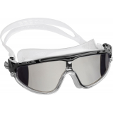 Cressi Skylight Grey Mirrored Lens Swimming Goggles Clear/Black