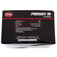 Penn pursuit 3 6000 specs clearance