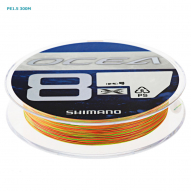 Buy Shimano Ocea 8 Jigging Braid Multicolour online at