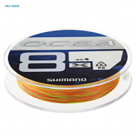 Buy Shimano Ocea 8 Jigging Braid Multicolour online at