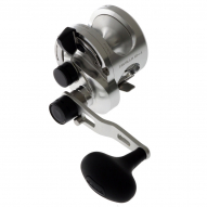 Okuma Cavalla 12 Narrow 2-Speed Lever Drag OH Boat Reel Silver - Overhead  Reels - Reels - Fishing