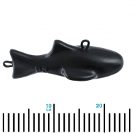 Sea Harvester Fish-Shaped Cast Iron Teaser Weight 3kg Downrigger