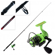 Buy Ugly Stik Tackleratz Spinning Kids Combo Green 3ft 9in 2-4kg 1pc online  at