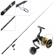 Shimano Ocea Plugger Full Throttle Saltwater, Spinning Fishing Rods, 2pc  Power: HVY