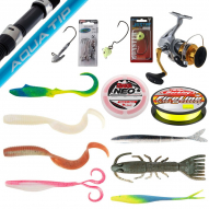 Buy Daiwa Shinobi Light Tough Softbait Lure Package 7ft 6in 6-12kg 2pc  online at