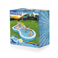 Buy Bestway Fish Large Inflatable Paddling Pool with Seat