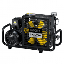 Coltri Icon LSE 100 Electric Motor Portable Dive Compressor Three Phase 400V 50Hz Black