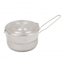 Campfire Stainless Cooking Mess Pot 1.5L