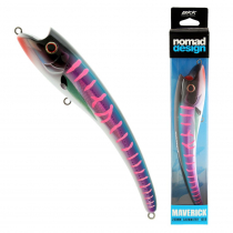 Nomad Design Maverick Topwater Lure 230mm 135g Pink Mackerel