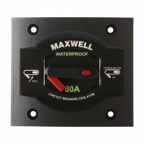 Maxwell 80Amp 12V / 24V Circuit Breaker Isolator Panel 