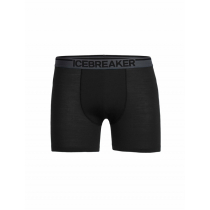 Icebreaker Mens Merino Anatomica Boxers Black/Monsoon XL