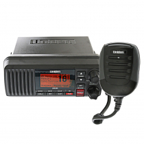 Uniden UM385BK Fixed Mount VHF Marine Radio with DSC 25w Black